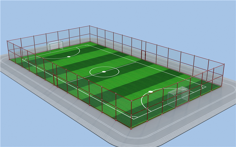 Campo de fútbol 3D 3