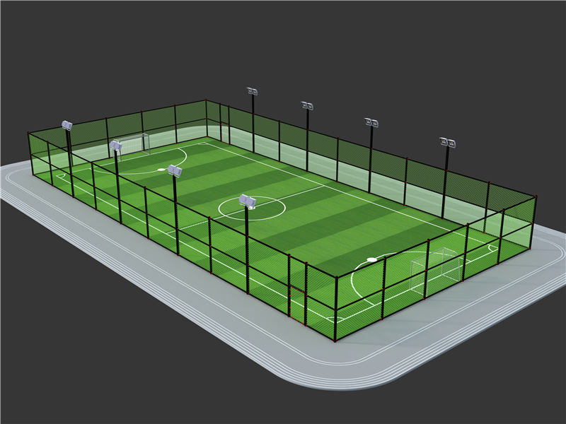 Campo de fútbol 3D 4